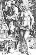 Albrecht Durer The Temptation of the Idler; or The Dream of the Doctor Spain oil painting artist